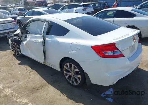 2012 Honda Civic Si из США, поврежденный, VIN 2HGFG4A52CH704435